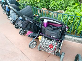 Renting strollers in Disney World