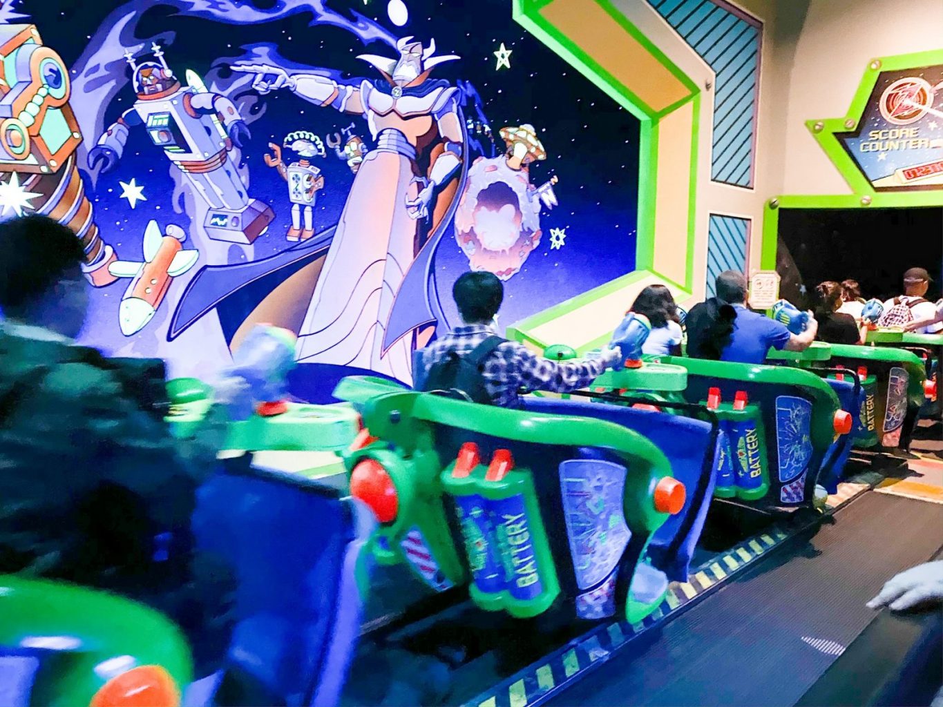 Disney Motion Sickness buzzlightyear!