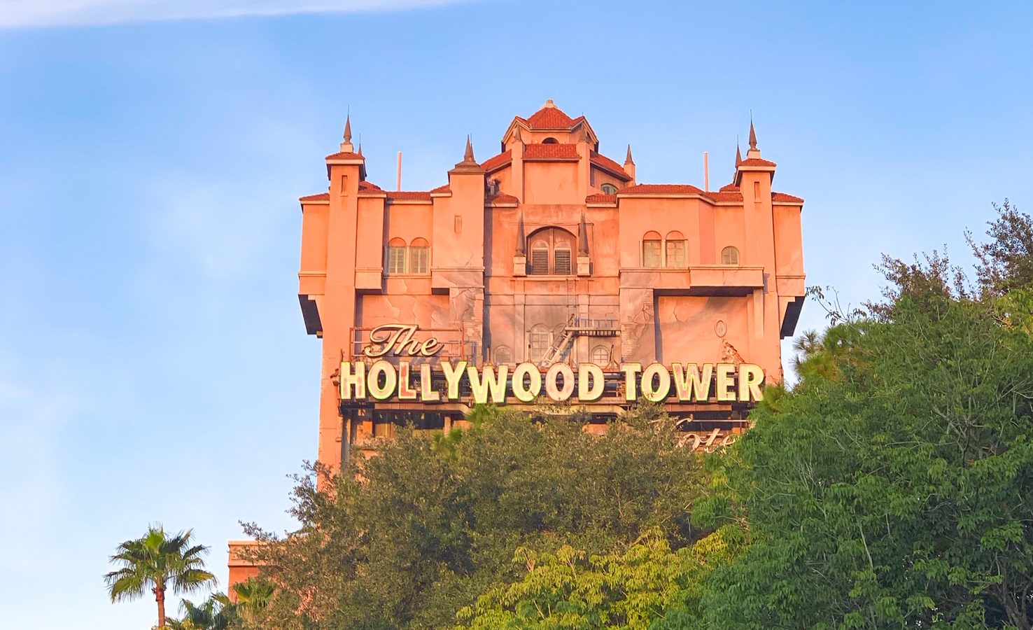 Disney Motion sickness tower of terror