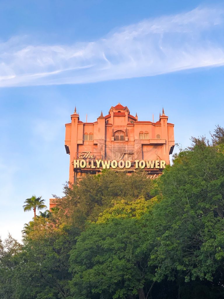 Disney Motion sickness tower of terror