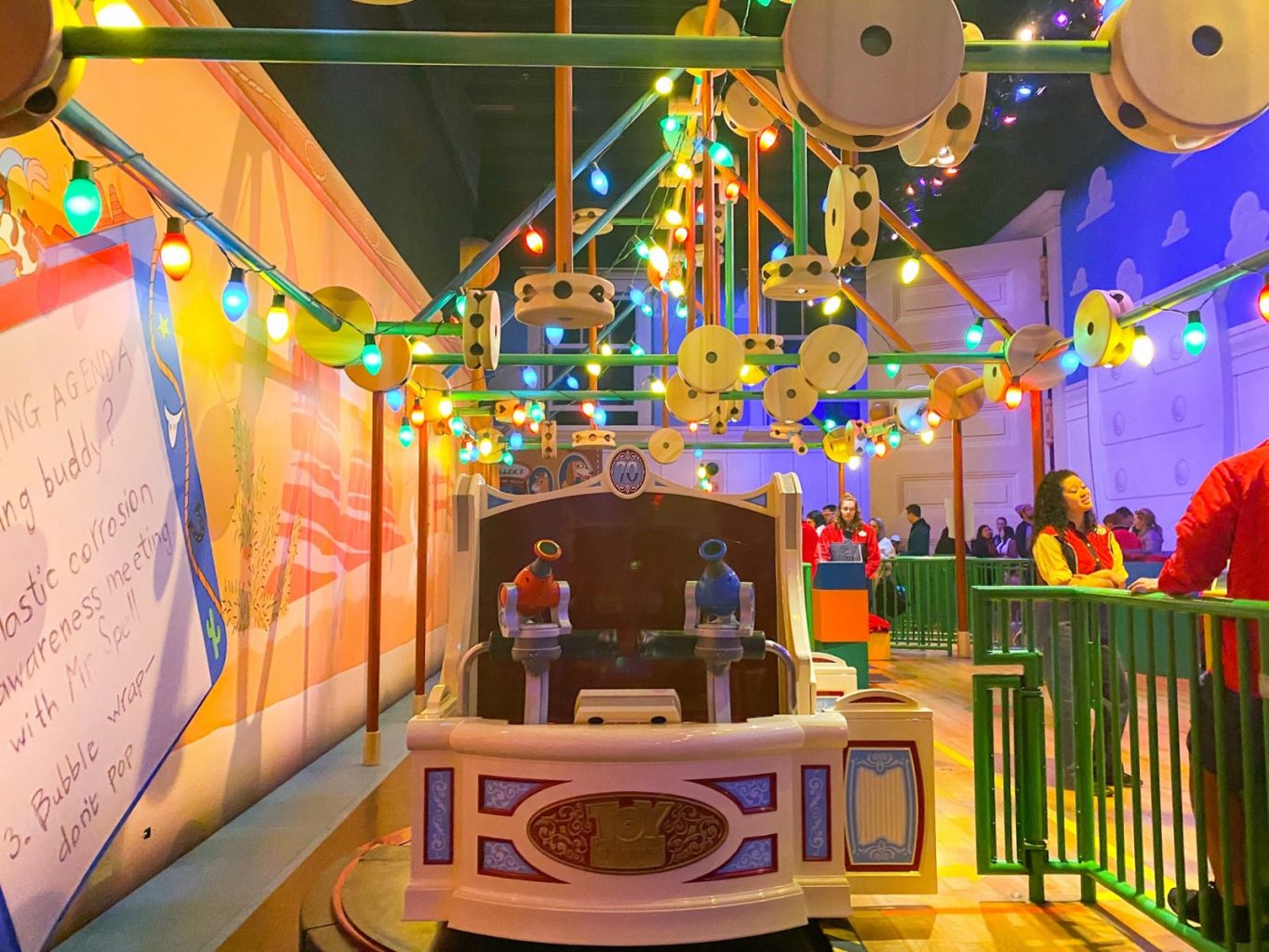 Disney Motion Sickness toy story mania