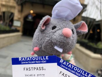 Disneyland Paris fastpass for Ratatouille the ride