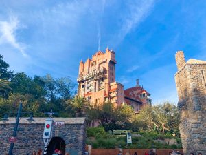 shot of tower of terror