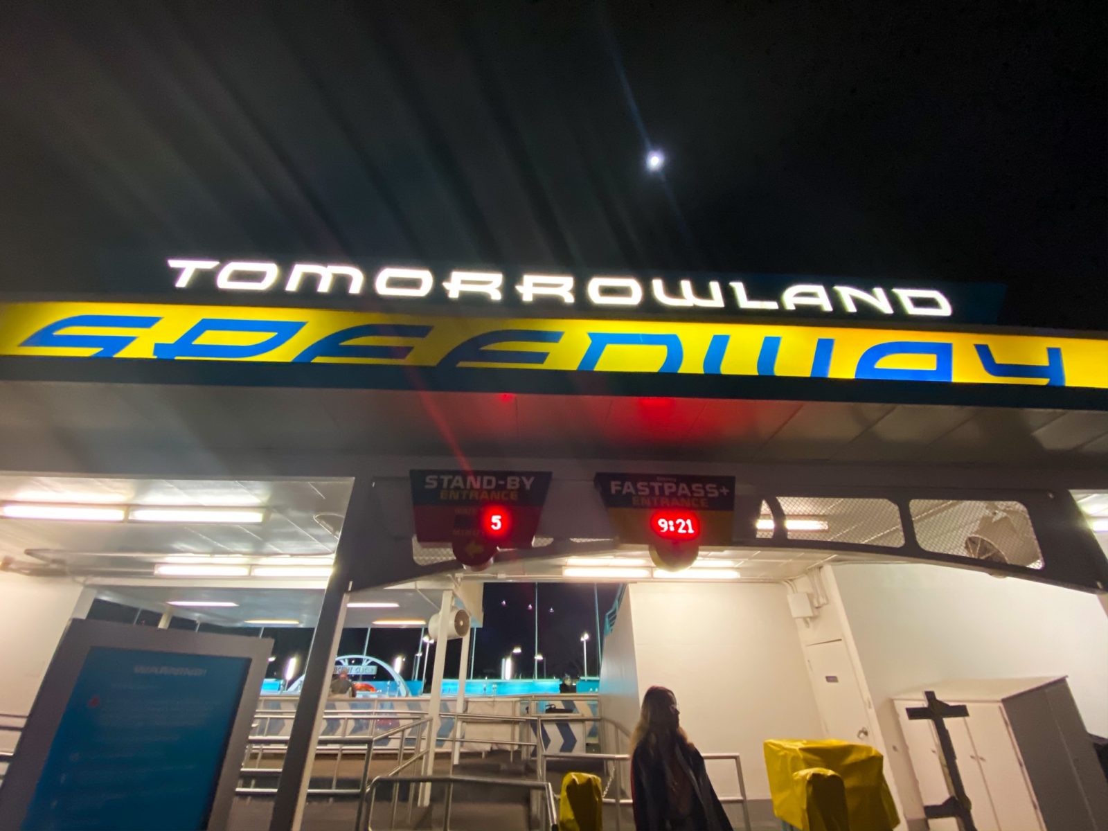 entrance to Tomorrowland Speedway