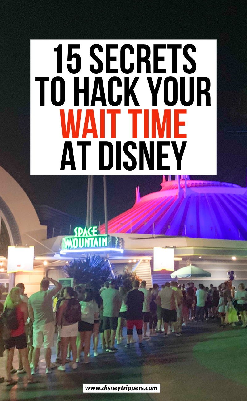 15 Secrets For Reducing Your Disney Wait Times | how to shorten wait times at Disney | disney travel tips | tips for how to reduce your wait times at Disney world | best disney travel tips | disney world tips | when to go to disney for less crowds #disney