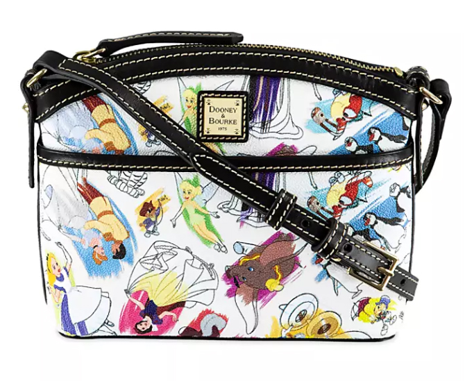 Ink and Paint Design of Disney Dooney and Bourke Crossbody Purse