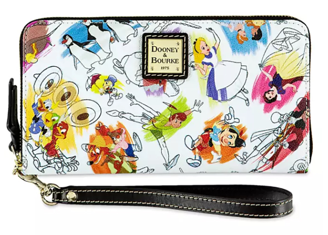 Ink and Paint Dooney and Bourke Disney Wallet