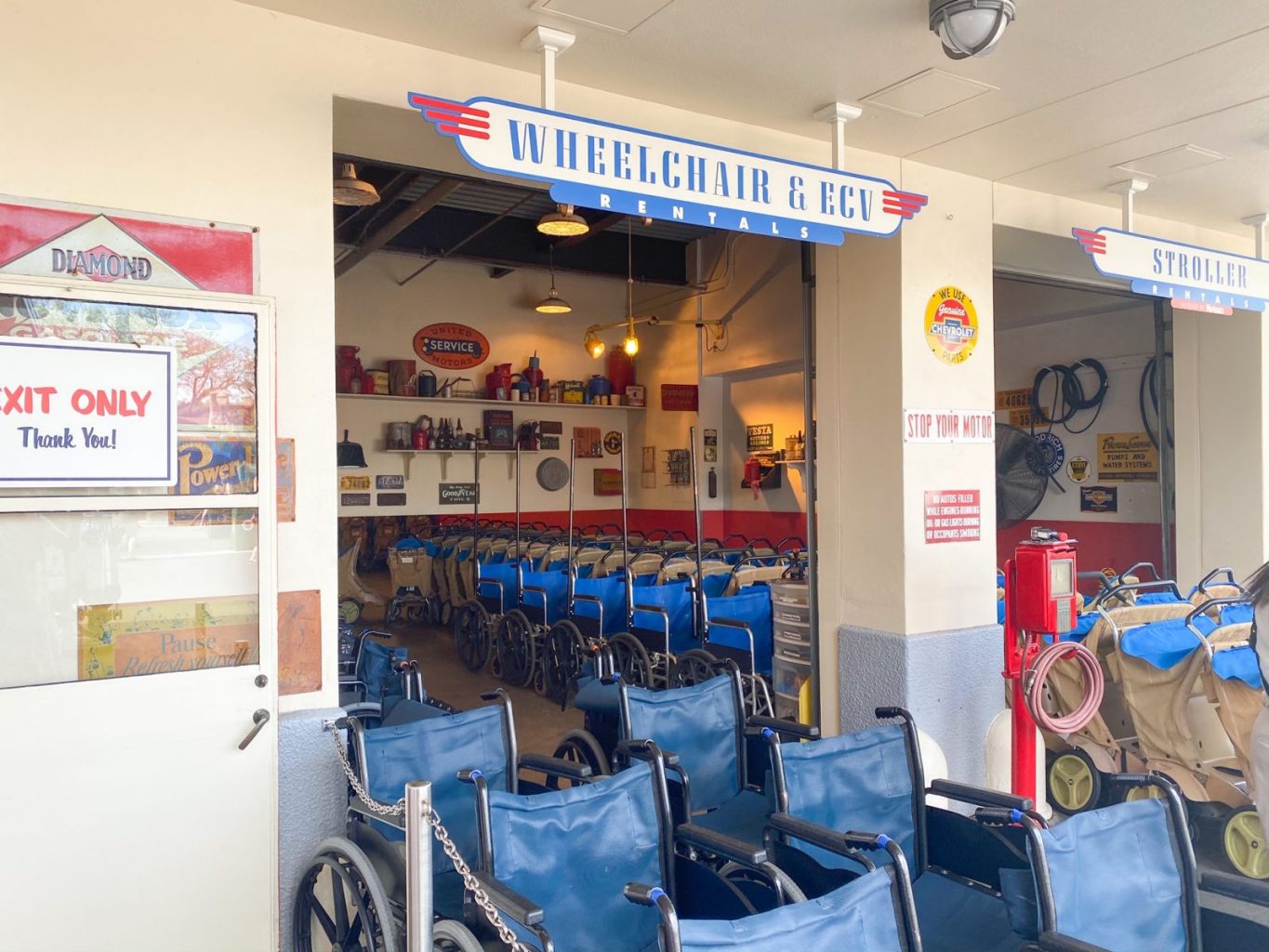 Wheelchair rentals at Walt Disney World