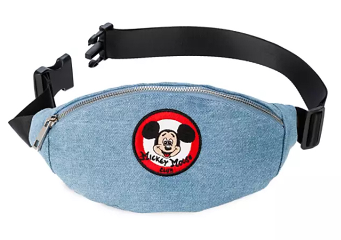 Womens Fanny Pack, Designer Fanny Pack, Cordura Mickey Mouse Fanny