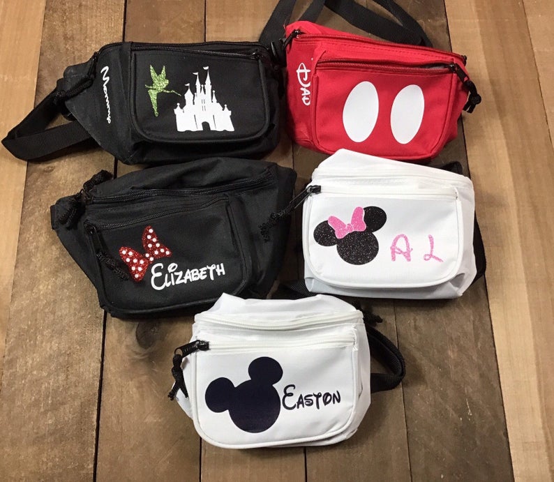 Personalized Disney fanny pack