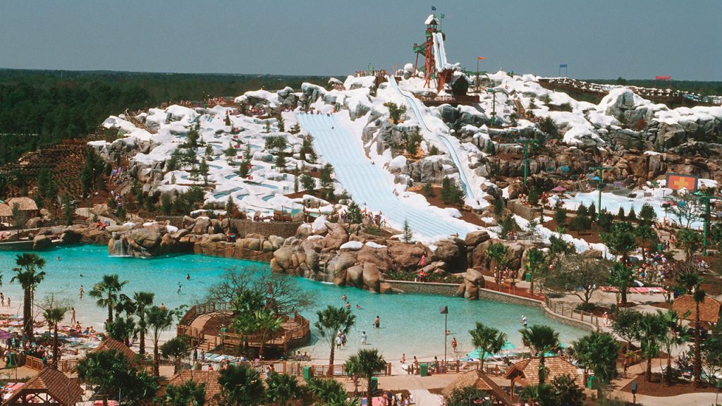 image of Mount Gushmore in Blizzard beach - which is your winner of the Blizzard Beach vs Typhoon Lagoon competition?