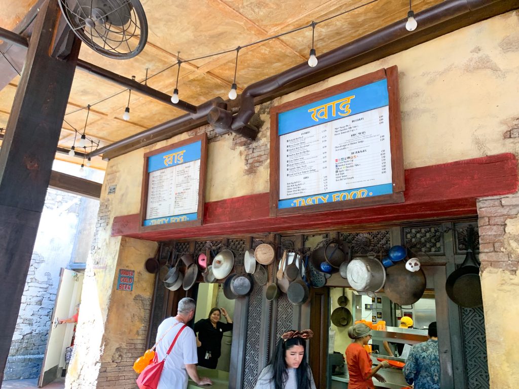 animal kingdom breakfast yak and yeti menu outside order window