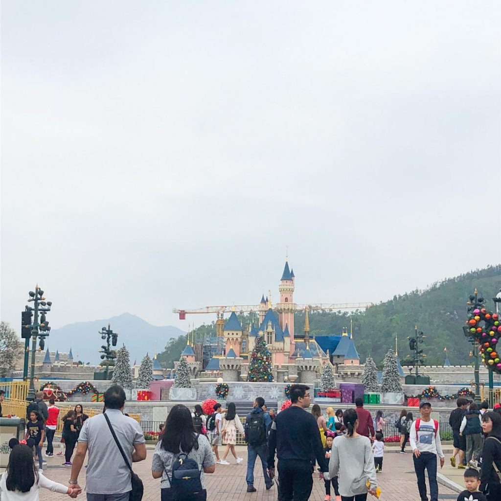 Disney Around the World Hong Kong Disney Castle