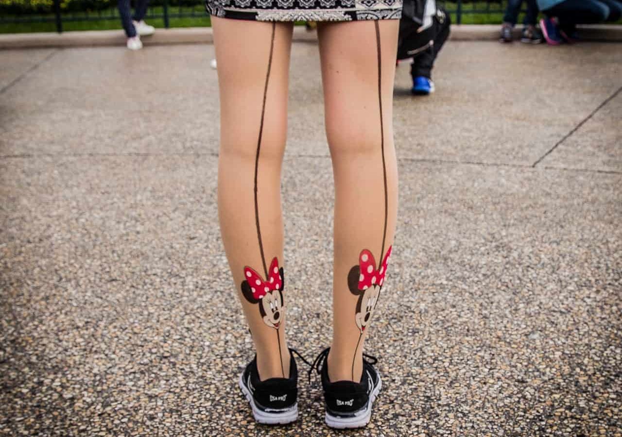 shoes for disney and minnie mouse tights