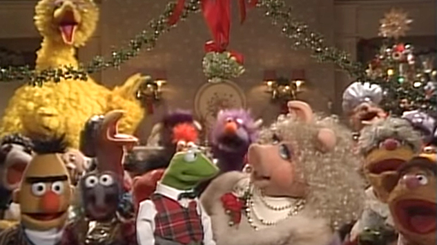 The Muppet gang in their Disney Christmas movie