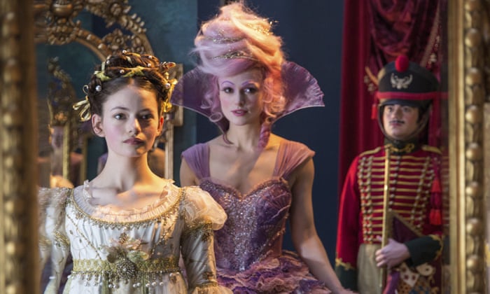 Shot from Disney Christmas Movie Nutcracker and the Four Realms