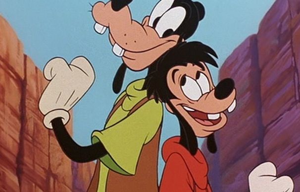 Goofy and Max from Disney dog movie A Goofy Movie