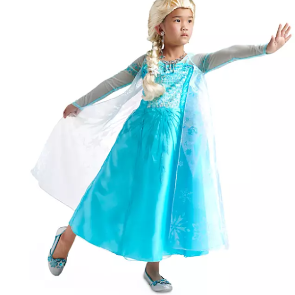 elsa halloween costume for kids