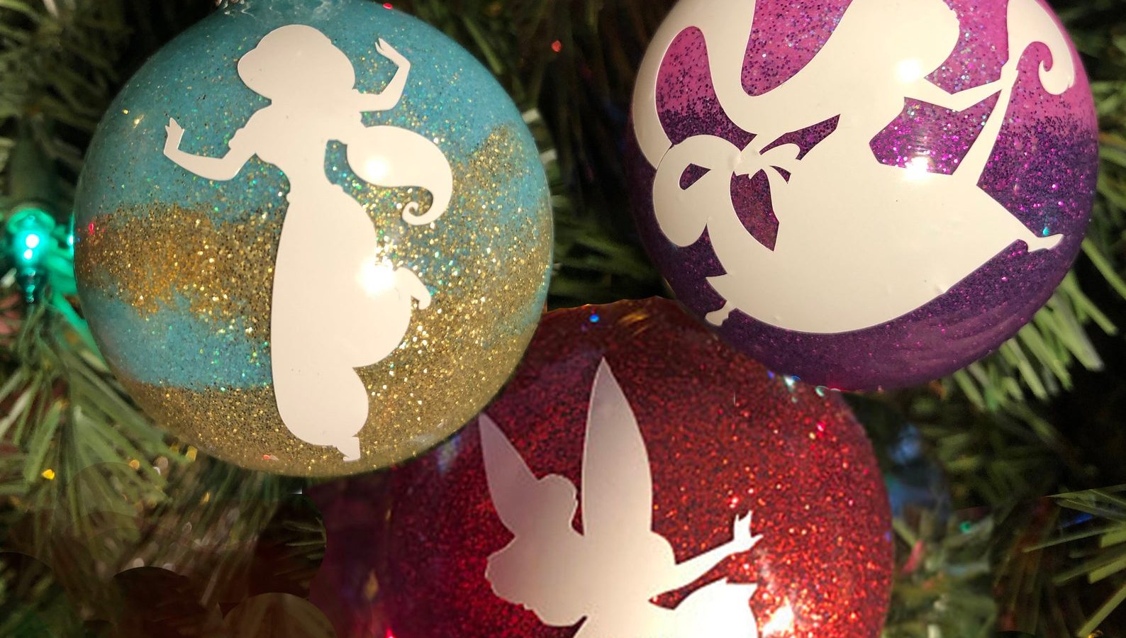 cute Disney Christmas Ornaments
