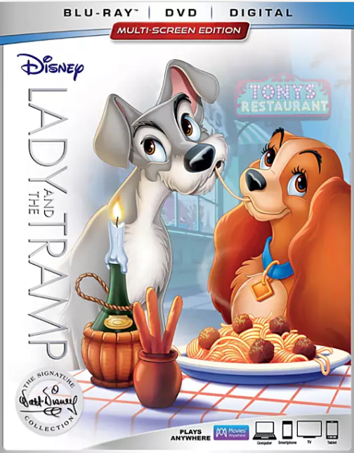 lady and the tramp movie cover