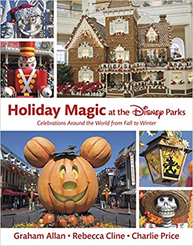 cover of the holiday magic at the Disney Parks book