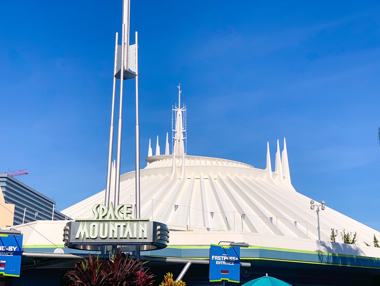 Space Mountain at the Magic Kingdom