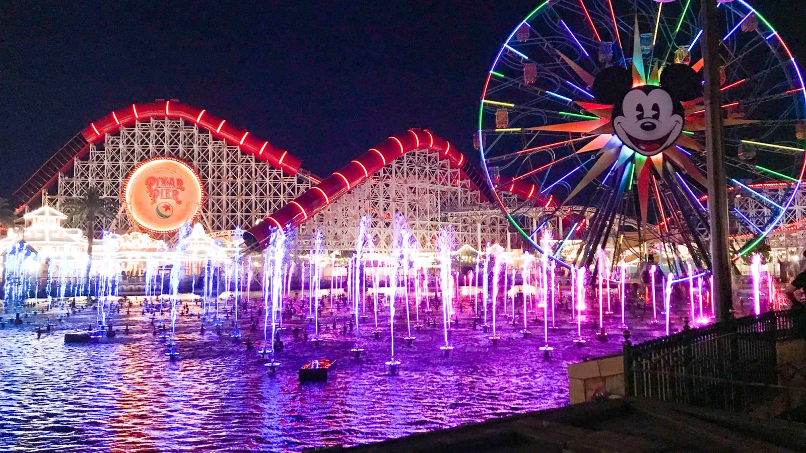 Watch World of Colour for things to do in Disneyland