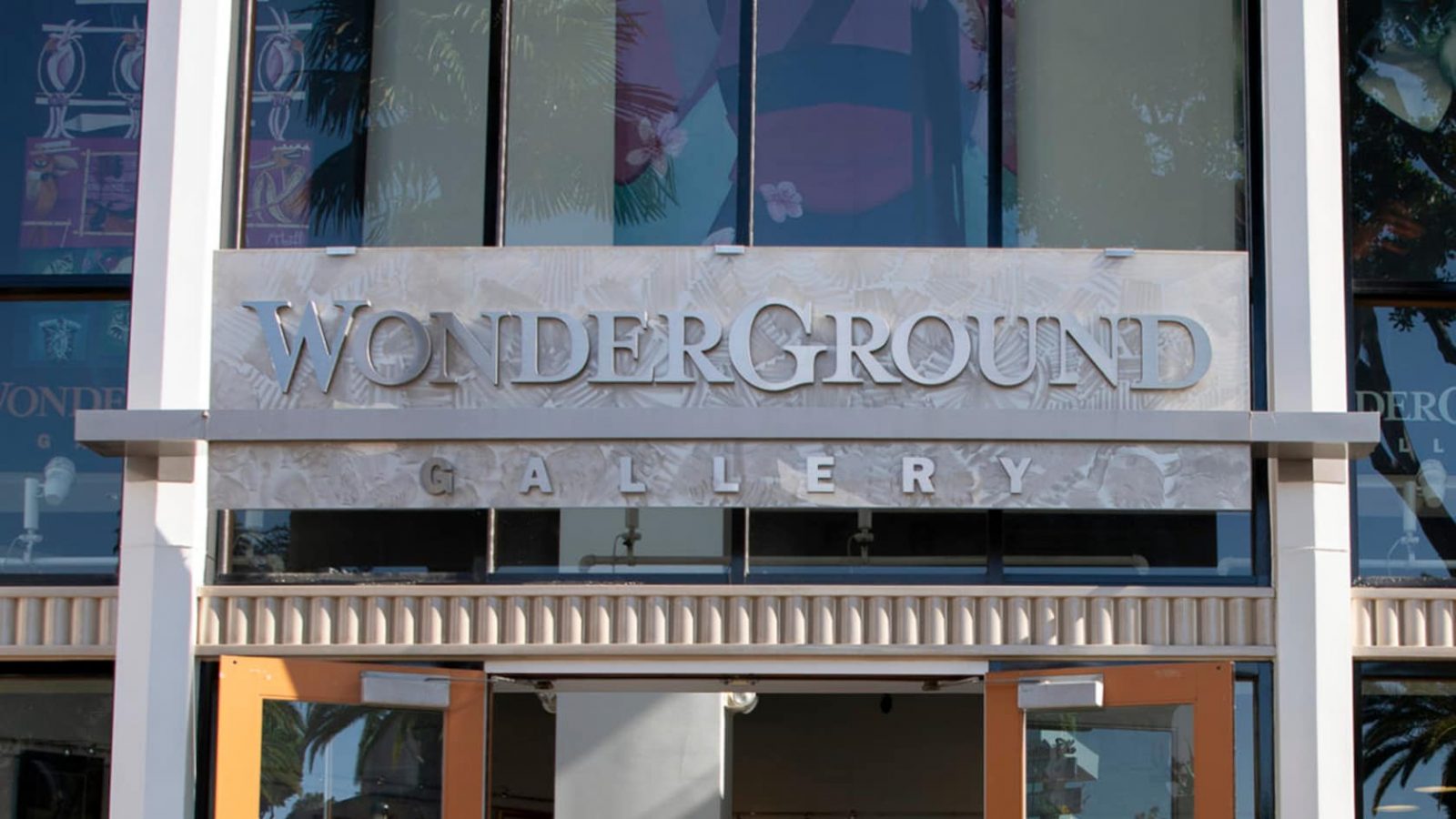 Outside of WonderGround Gallery
