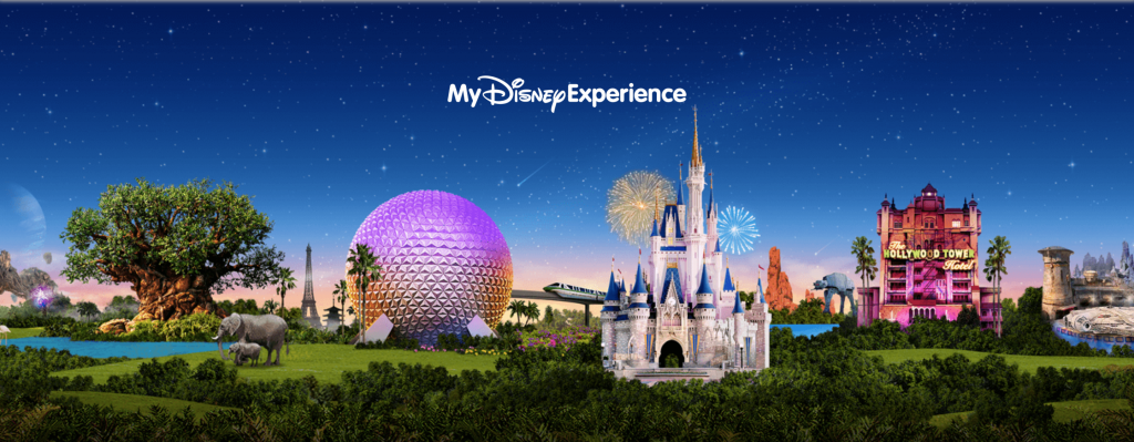screenshot of a My Disney Experience picture from the website