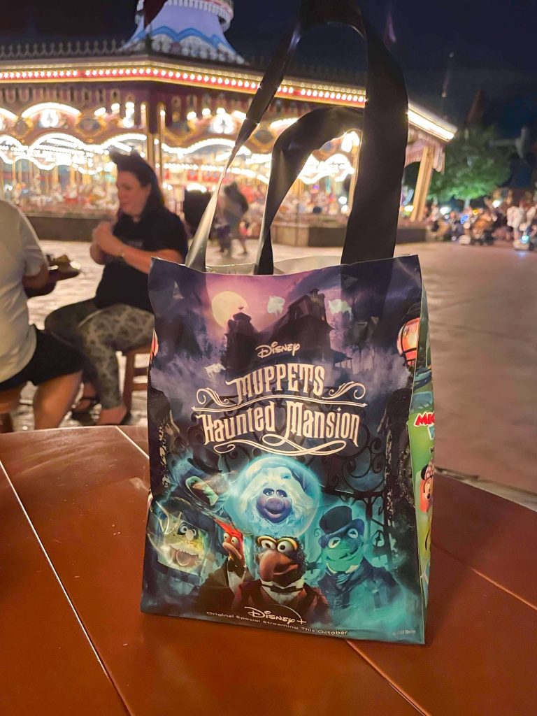 Muppet Haunted Mansion trick-or-treat bag