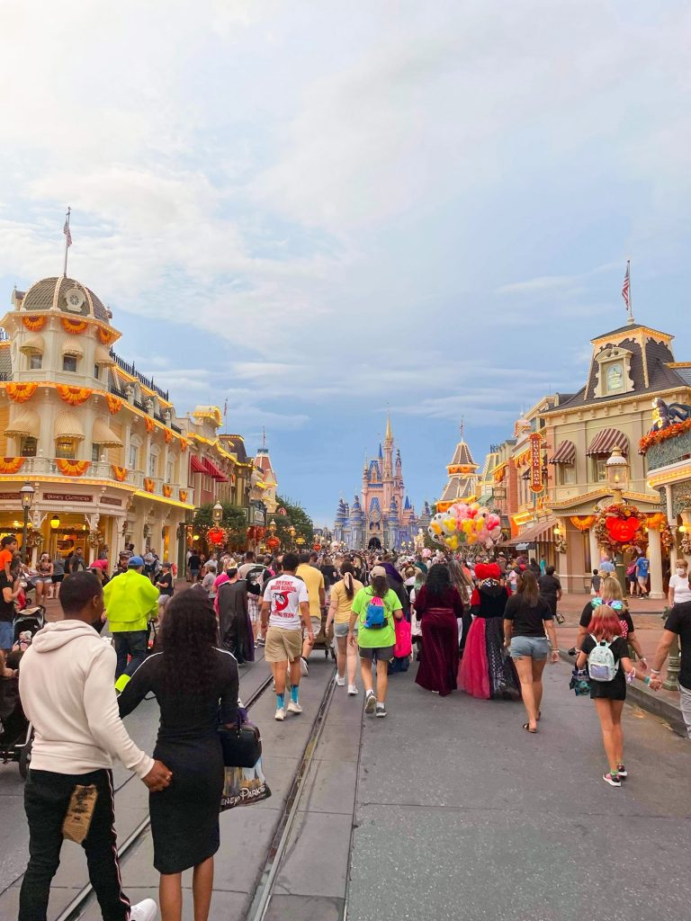 Halloween decorated Main Street