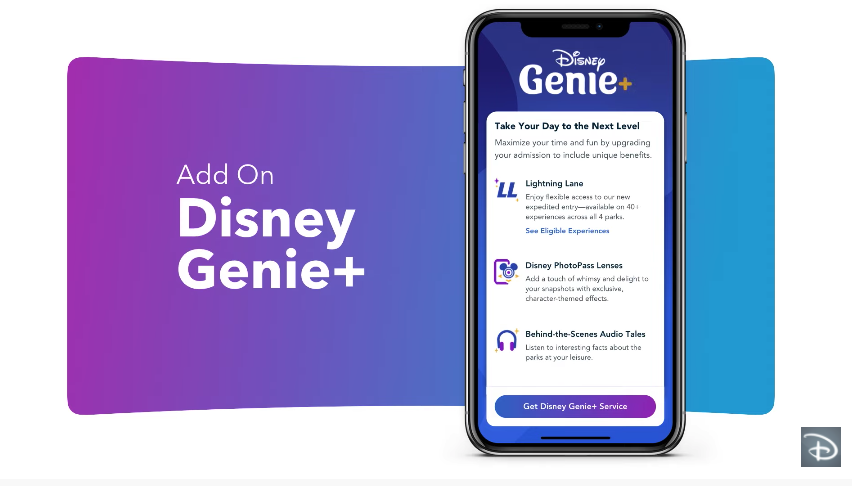 Phone showing how Disney Genie hacks can be used. 