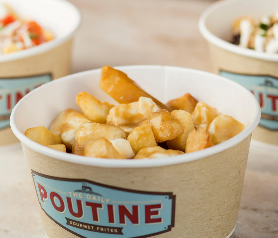 Poutine, one of the best salty snacks in Disney Springs