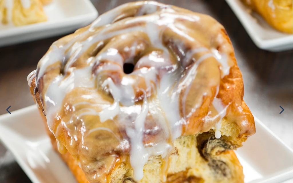 Giant Cinnamon Roll, one of the best snacks at Disney. 