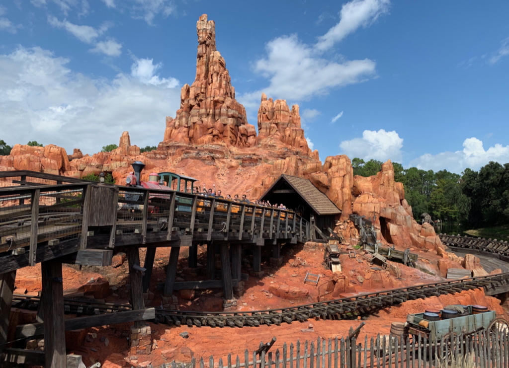 Big Thunder Mountain Overview  Disney's Magic Kingdom Attractions