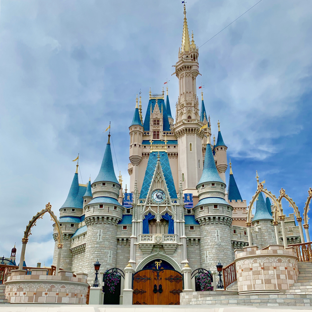 Cinderella's Castle, one of the attractions at Magic Kingdom