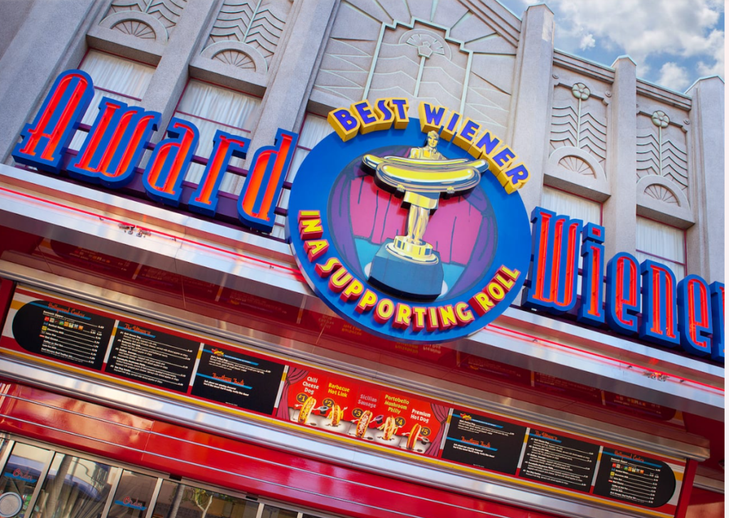 Award Wiener, one of the best Disneyland restaurants