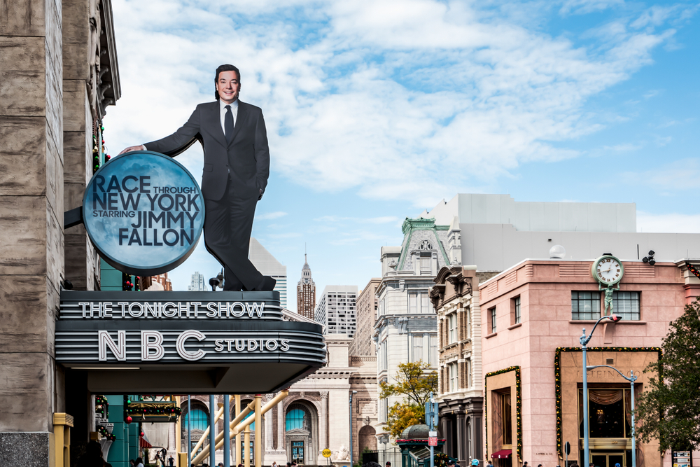 The Jimmy Fallon Race Through New York ride is a basic simulation ride, which means it is not one of the best rides at Universal Orlando. 