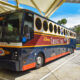 Disney cruise line bus at Orlando airport to Disney World