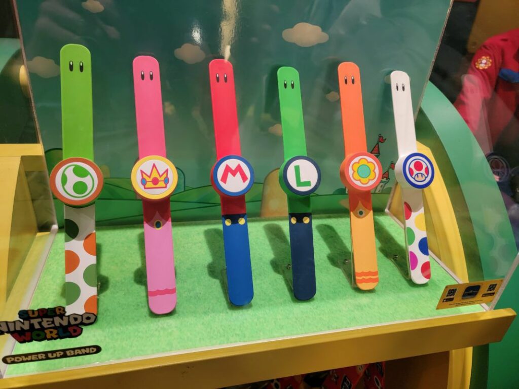 Interactive bands for Nintendo world are a MUST for your experience with Mario!! Add this to your Epic Universe Packing list ASAP.